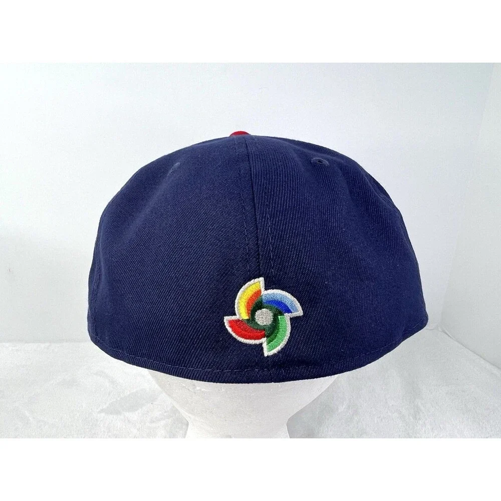 Japan WBC New Era Hat Mens 7 1/2 Navy Blue World Baseball Classic 59FIFTY New
